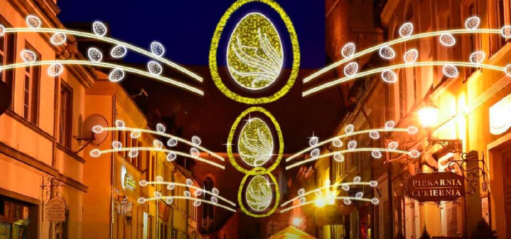 Світлодіодні пасхальні перетяжки